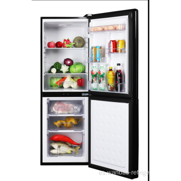 Refrigerador de alimentos de doble puerta para descongelar con refrigerante